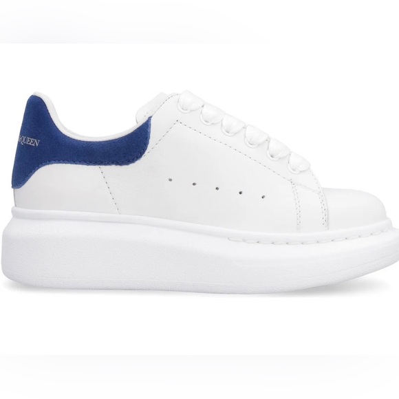 Kids Alexander McQueen oversized lace up sneakers - Picture 1 of 13